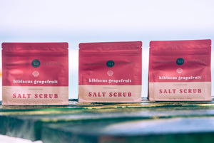 
                  
                    Load image into Gallery viewer, Hibiscus + Grapefruit Salt Scrub
                  
                