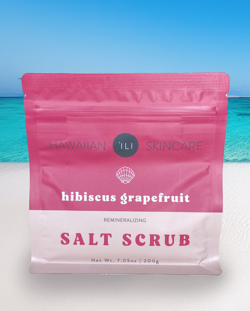 
                  
                    Load image into Gallery viewer, Hibiscus + Grapefruit Salt Scrub
                  
                