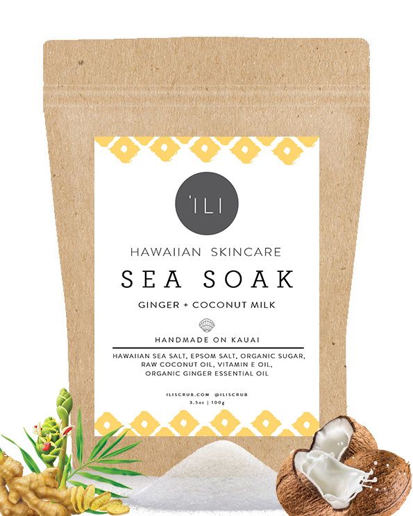 Ginger + Coconut Milk Sea Soak
