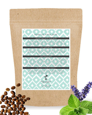 
                  
                    Load image into Gallery viewer, large lavender mint coffee scrub
                  
                