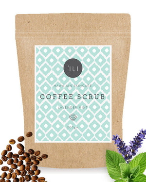 
                  
                    Load image into Gallery viewer, large lavender mint coffee scrub
                  
                